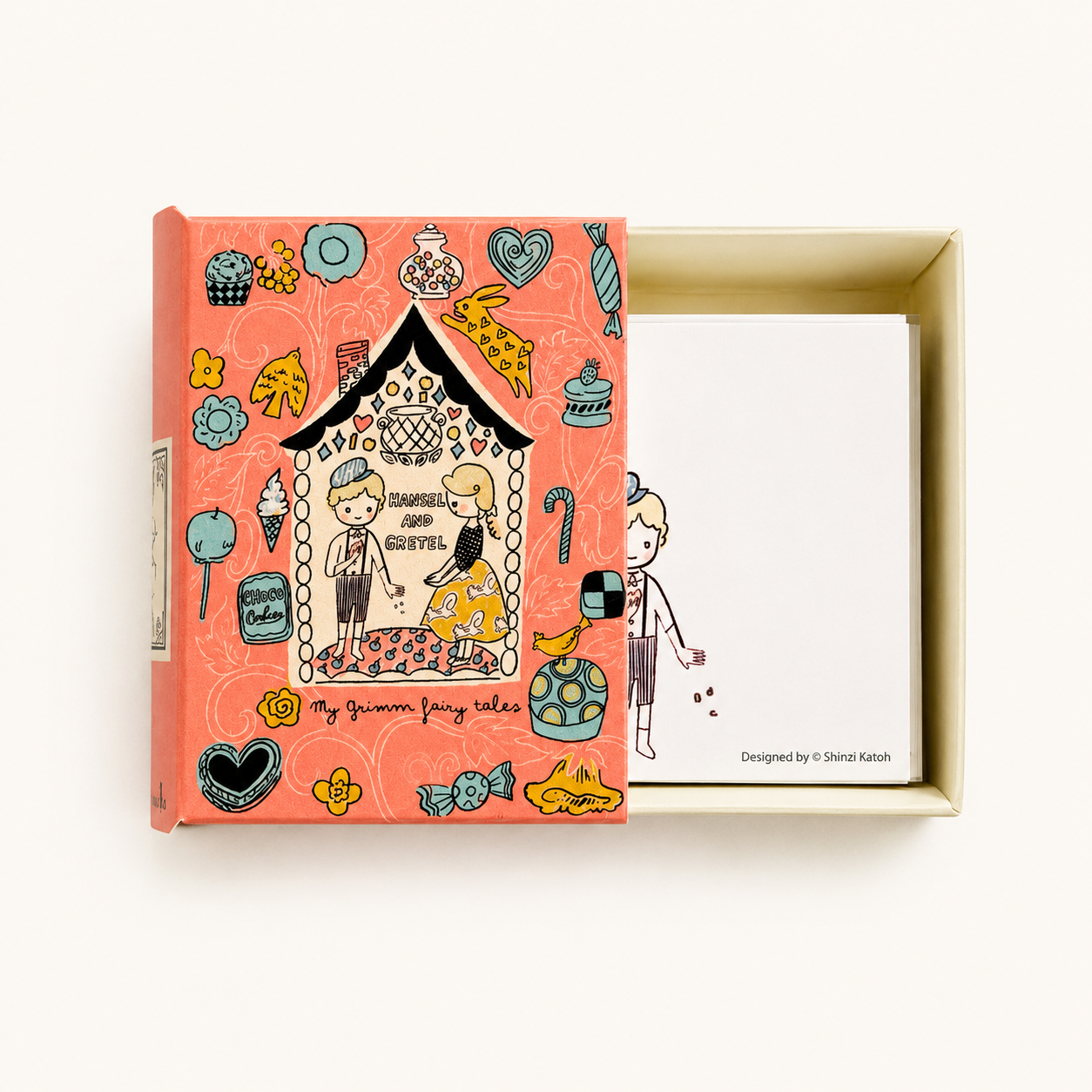 Grimm's Fairy Tales Mini Memo Book Box | Shinzi Katoh (Japan)