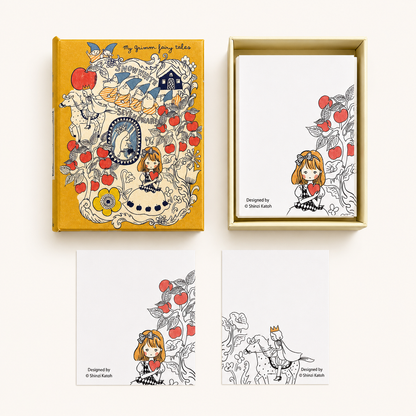 Grimm's Fairy Tales Mini Memo Book Box | Shinzi Katoh (Japan)