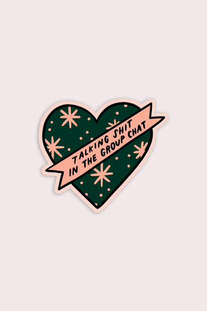 Group Chat Vinyl Sticker | Olvia Mew