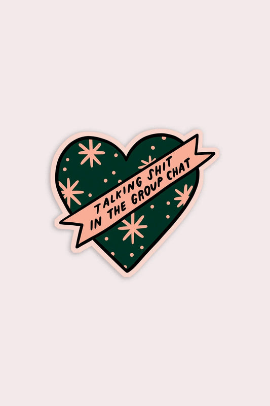 Group Chat Vinyl Sticker | Olvia Mew