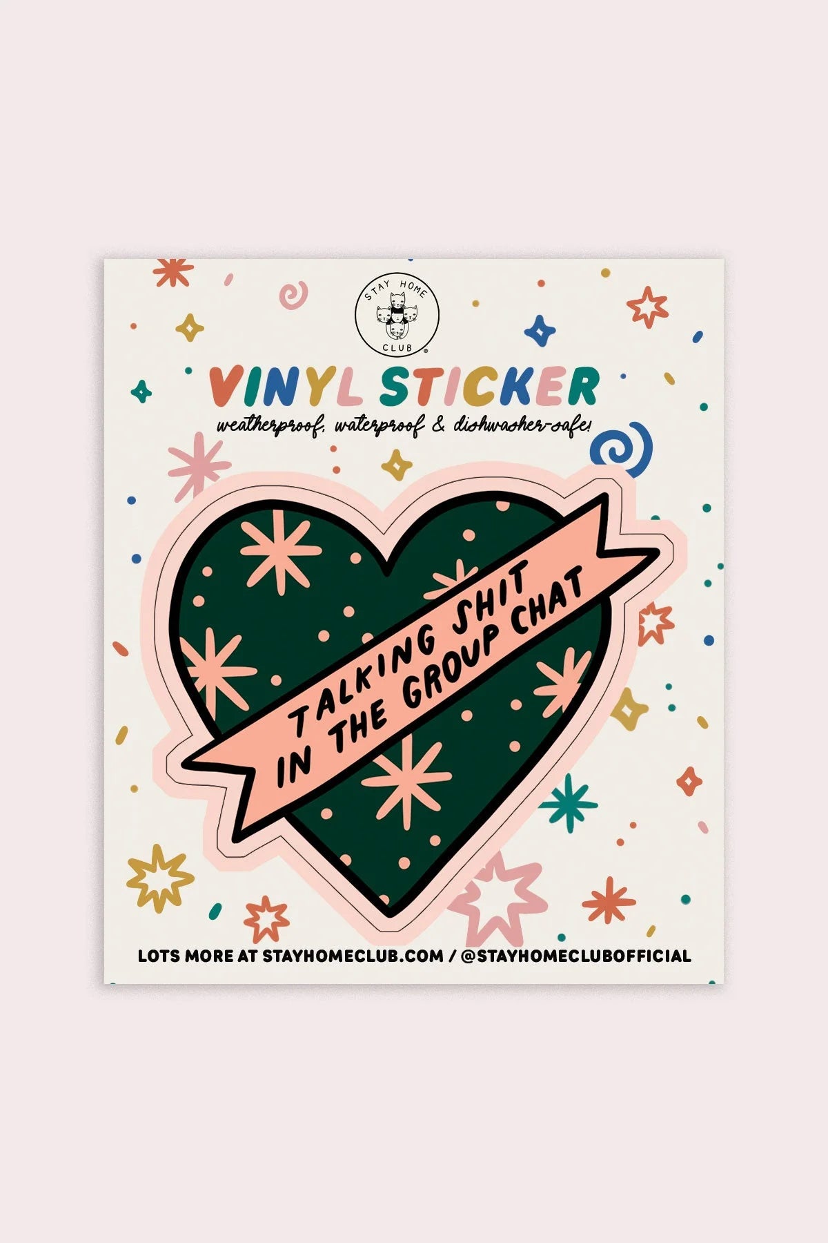 Group Chat Vinyl Sticker | Olvia Mew