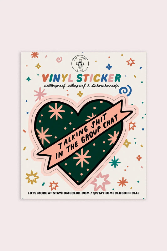 Group Chat Vinyl Sticker | Olvia Mew