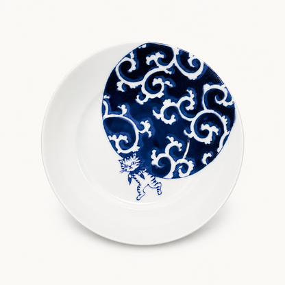 Hauling Cat Bowl | Porcelain (Japan)