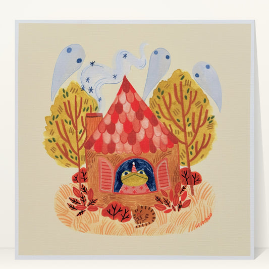 Haunted Toad Art Print | Heidi Moreno (CA)