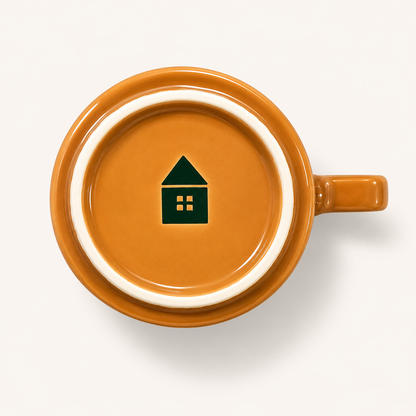 Cozy Town Cat Mug | Decole (Japan)