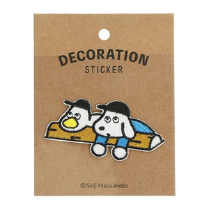 Seiji Matsumoto Log Embroidery Patch Sticker (Japan)