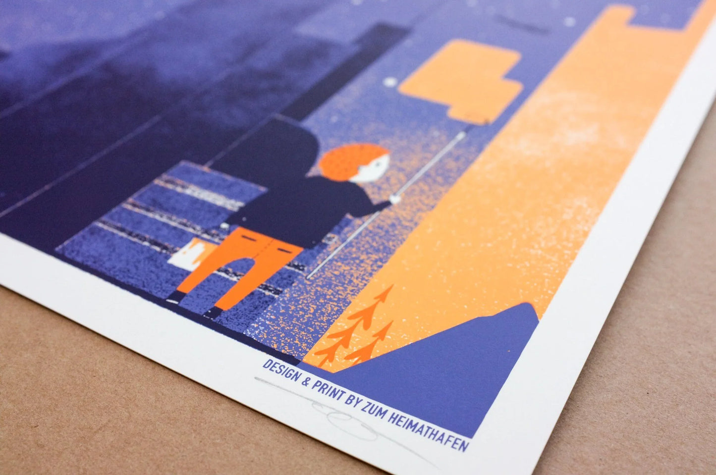 Night All Night Screen Print | Alex Hanke (Hamburg)