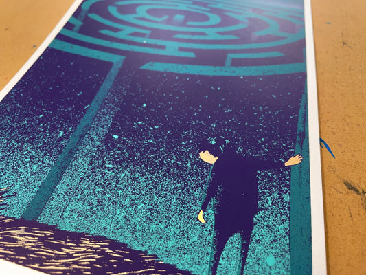 There Is A Pattern In The Wild Screen Print | Alex Hanke (Hamburg)