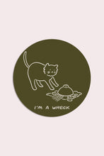 Load image into Gallery viewer, I&#39;m A Wreck (Soup) Vinyl Sticker | Satoshi Kurosaki
