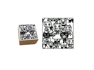 Gyu Cats Stamp | SANBY x Yumi Kitagishi (Japan)