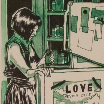 Cheap Rent Risograph Print | Sarah Welch (TX)