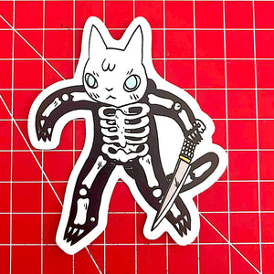 Cat in Skeleton Suit | Deth P. Sun (CA)