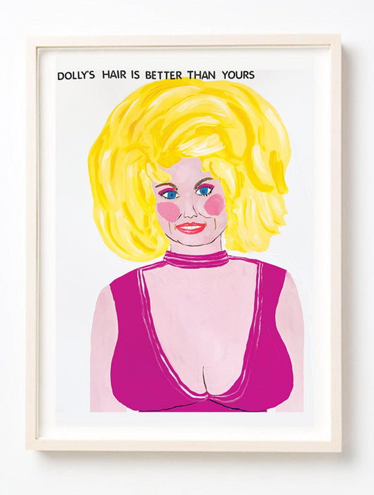Dolly's Hair Art Print | Kelly Puissegur (LA)