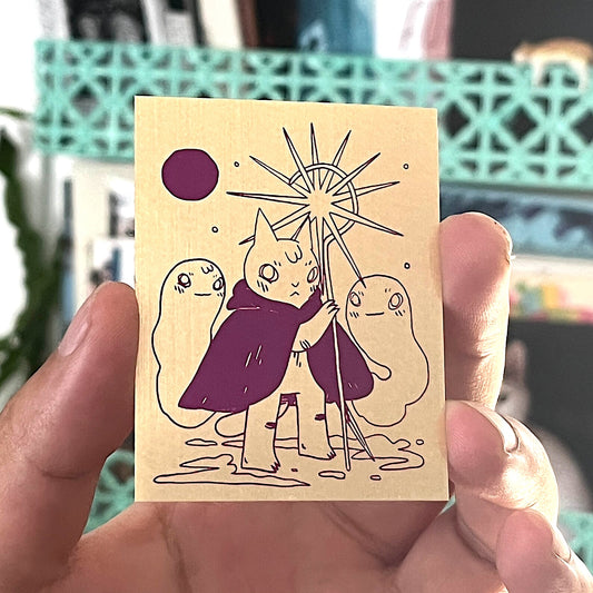 Cat With Staff | Deth P. Sun (CA)