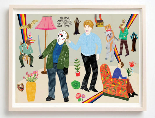 Embarrassed Him For The Last Time Art Print | Kelly Puissegur (LA)