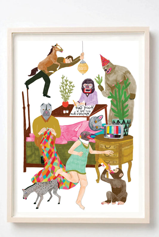Whatever You Are, Be a Good One Art Print | Kelly Puissegur (LA)