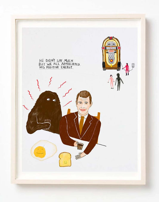 Positive Energy Art Print | Kelly Puissegur (LA)