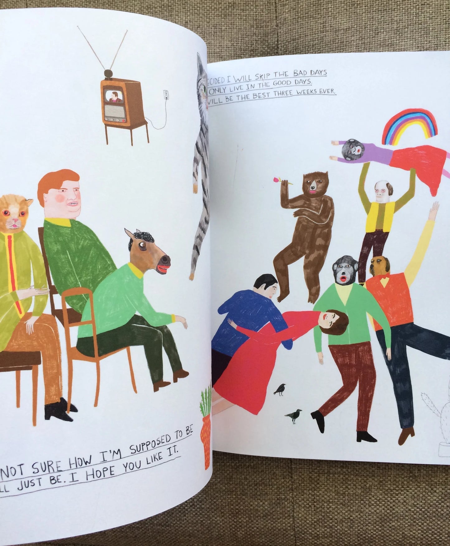 Drawings Made While Breastfeeding | Kelly Puissegur (CA)