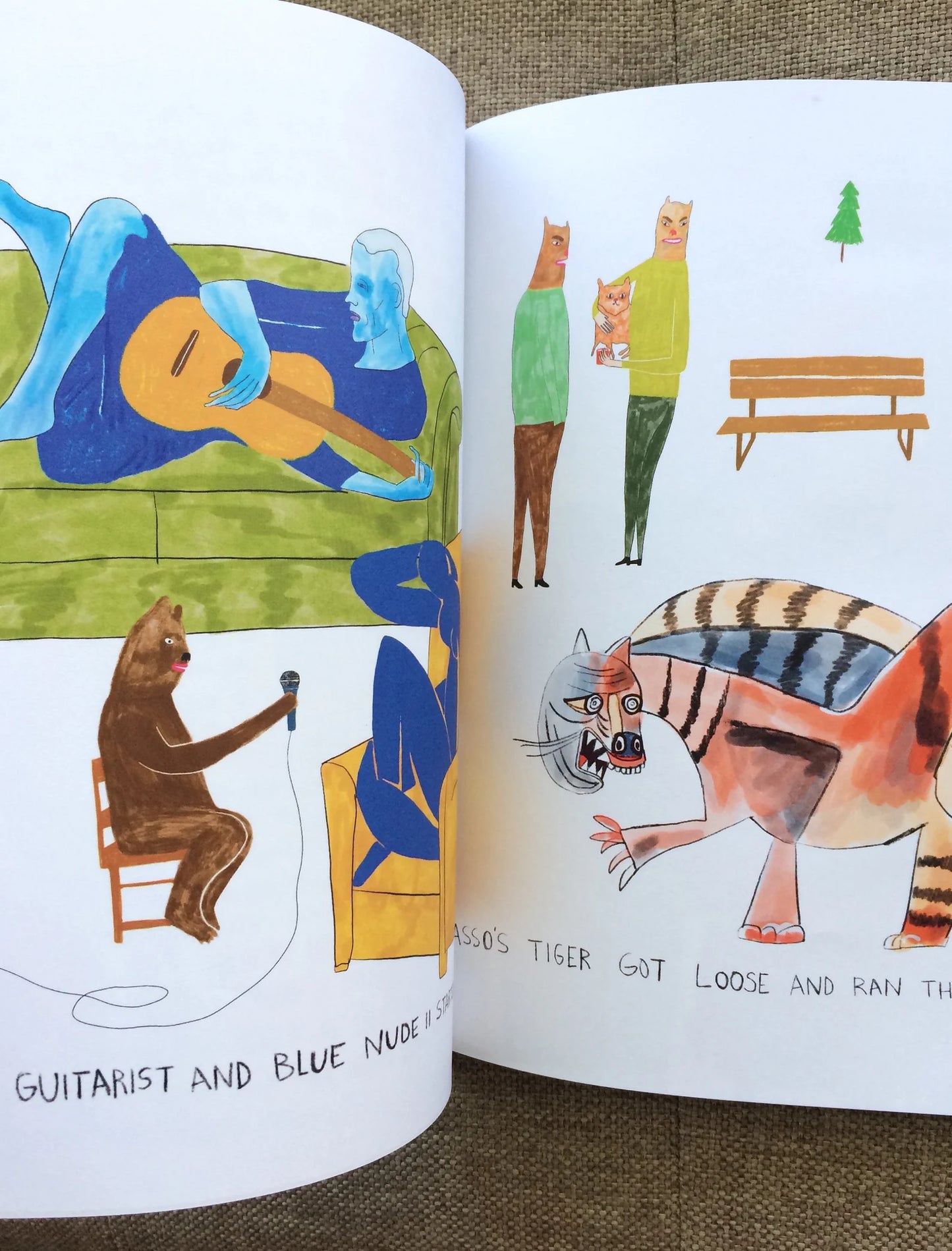 Drawings Made While Breastfeeding | Kelly Puissegur (CA)