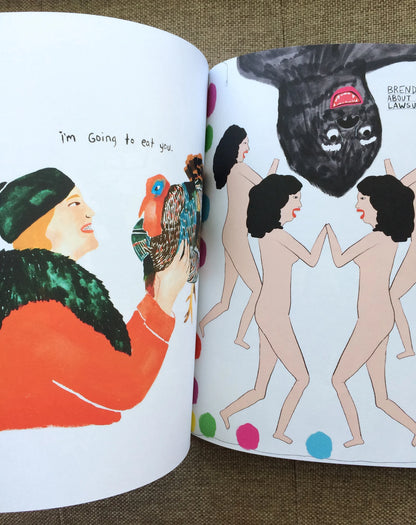 Drawings Made While Breastfeeding | Kelly Puissegur (CA)