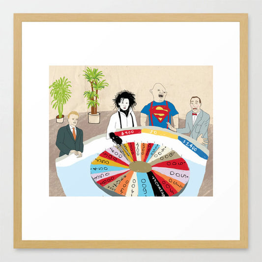 Wheel Of Fortune Art Print | Kelly Puissegur (LA)
