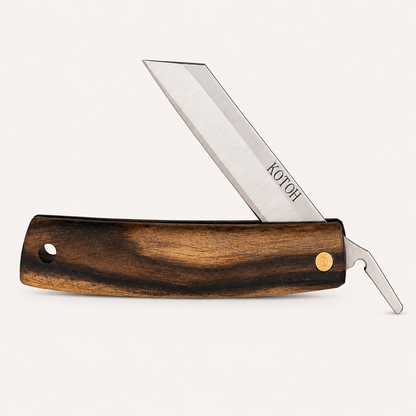 Black Persimmon Folder | Kotoh Knives (Japan)