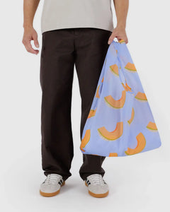 Japanese Produce Standard Baggu | Cantaloupe Blue | Baggu (CA)