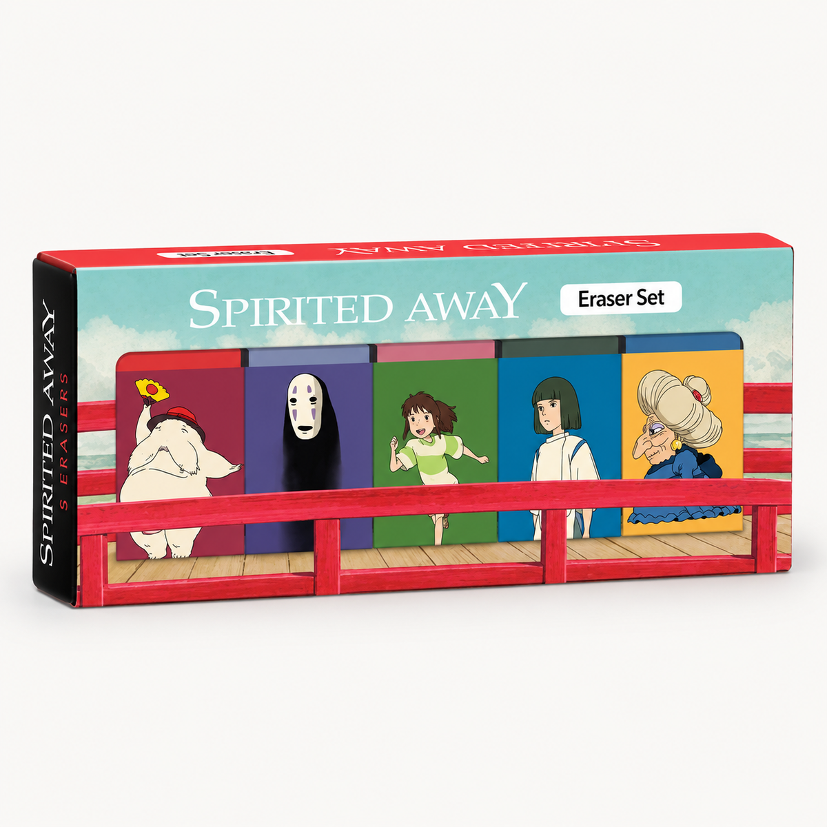 Spirited Away Eraser Set | Studio Ghibli (Chronicle Books)
