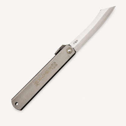 Triple Layered SK Folder Knife | Black | Nagao Higonokami (Japan)