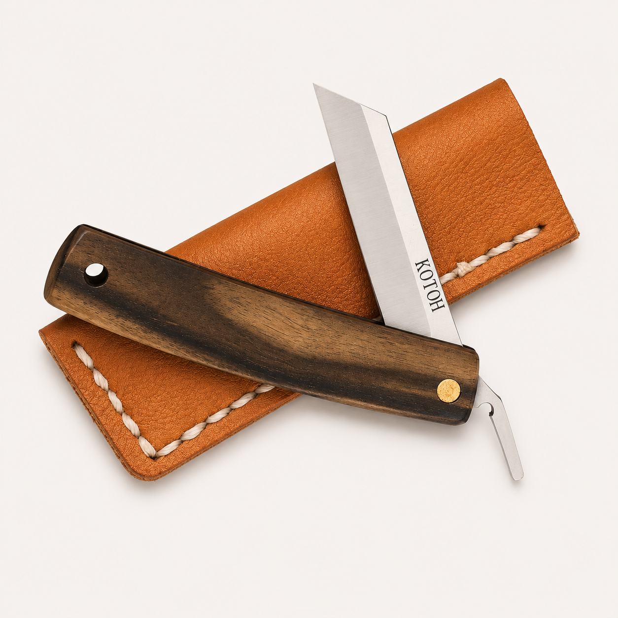 Black Persimmon Folder | Kotoh Knives (Japan)