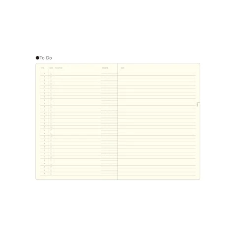 Laconic My Life Notebook to-do list pages