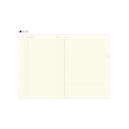 Laconic My Life Notebook to-do list pages