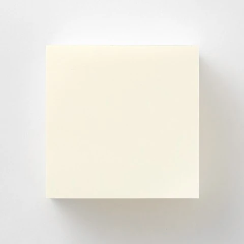 Midori MD Block Memo Pad in Blank, a thick block of plain cream MD Paper