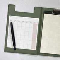 Laconic A5 Fieldpad refills in use inside a Fieldpad clipboard