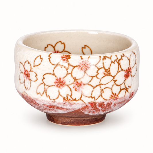 Sakura Porcelain Mini Matcha Bowl (Japan)
