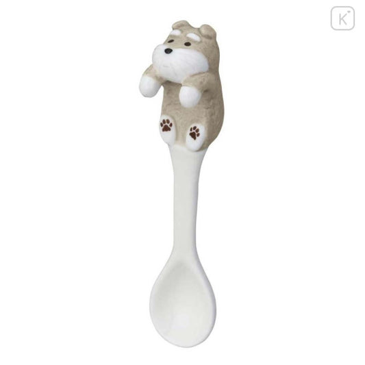 Schnauzer Ceramic Hanging Spoon | Wankoron Series | Decole (Japan)
