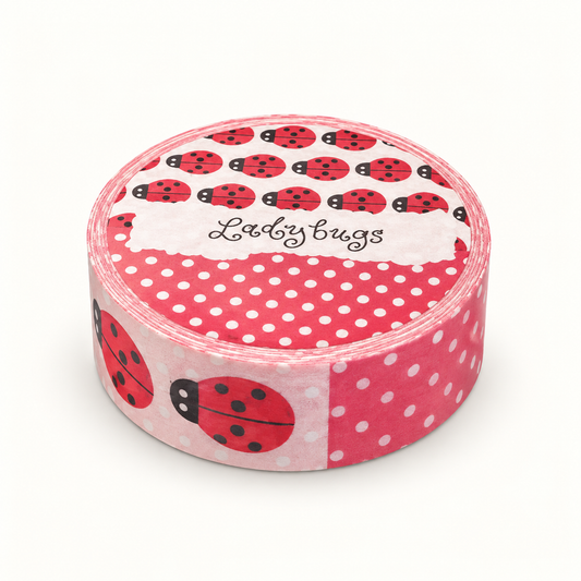 Ladybugs Washi Tape | Veronica Porlier (TX)