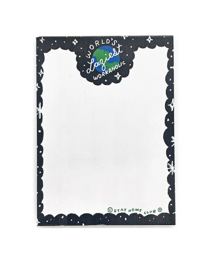 Workaholic Notepad | Stay Home Club (CAN)