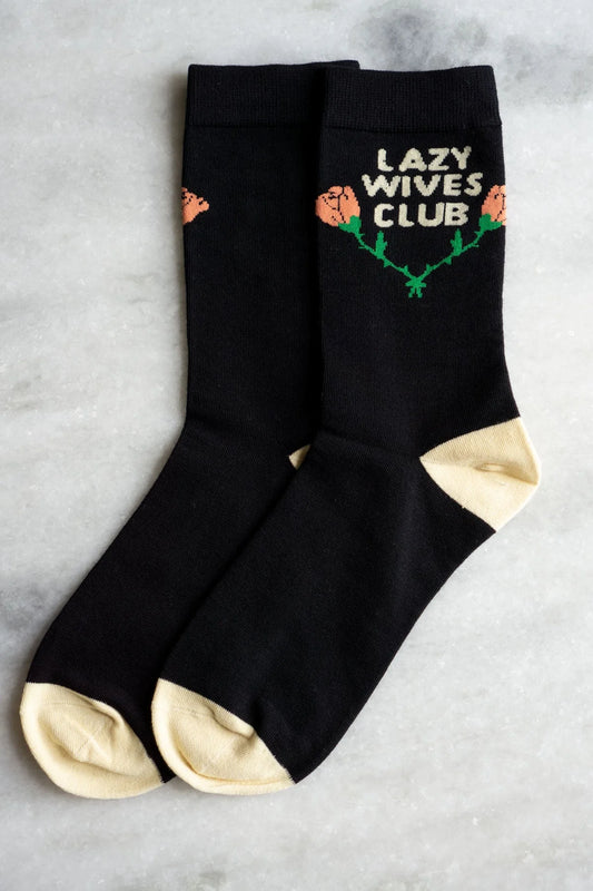 Lazy Wives Club Socks | Stay Home Club (Canada)
