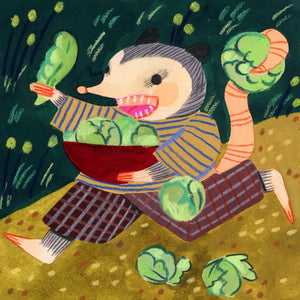 Lechuga Thief Art Print | Heidi Moreno (CA)