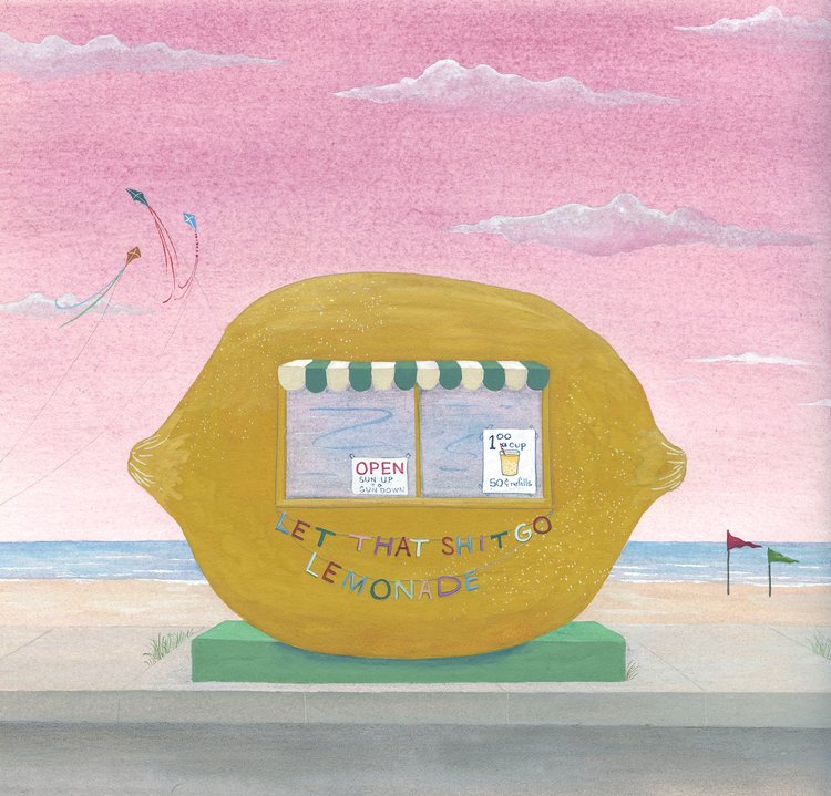 Lemonade Pocket Art Print | Heather Sundquist-Hall (TX)