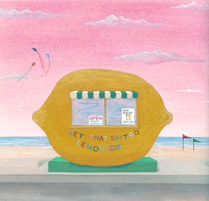 Lemonade Pocket Art Print | Heather Sundquist-Hall (TX)