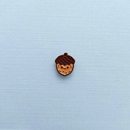 Acorn Mini Enamel Pin | Amy K Nalley (TX)