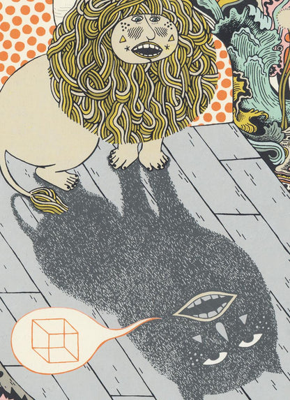 Lion Talking To His Shadow | Daria Tessler (OR)