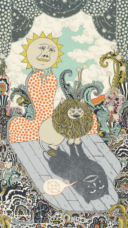 Lion Talking To His Shadow | Daria Tessler (OR)