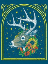 Load image into Gallery viewer, Whitetail &amp; Flowers Screenprint | Logan Scmitt (WV)
