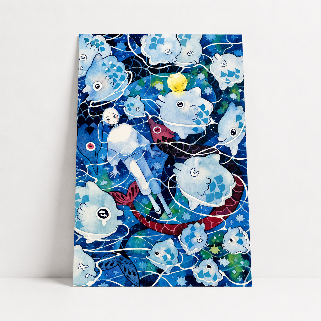 Lurking Mini Print | Koyamori (CAN)