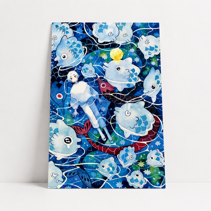 Lurking Mini Print | Koyamori (CAN)