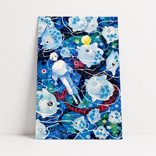 Lurking Mini Print | Koyamori (CAN)