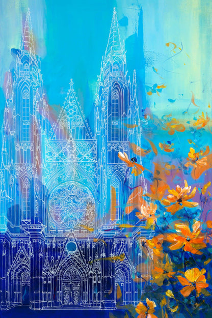 Beauty and the Beast Art Print | Malti B Lee (TX)